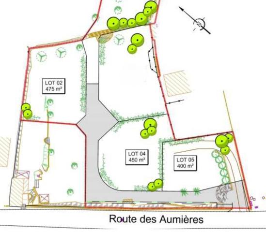 Millau (12100) Terrains constructibles dans lotissement