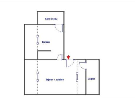 Appartement à vendre 2 pièces 20,75 m² Persan