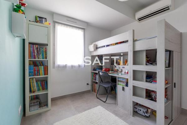 Bel appartement T4 récent de 81,01m2 au dernier étage avec terrasse
