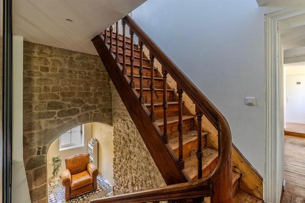 Maison de ville historique avec terrasses sur les remparts Guérande intra-muros
