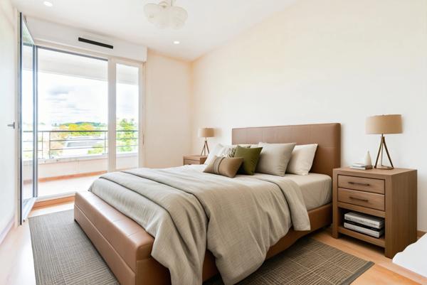 Secteur IV arbres - Appartement T3 (2 chambres) - Box fermé