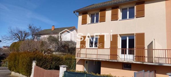 Maison avec terrain, quartier calme à Champagnole