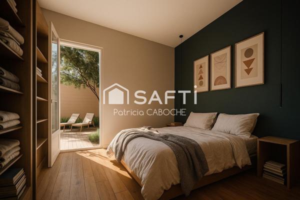 Appartement 105 m2 rénové 3 chambres Jardin TRAM B