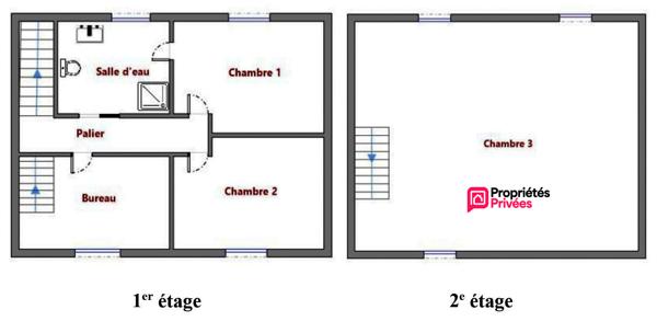 Selles sur Cher maison 140 m² - 5 pièces - 3 chambres - bureau - dépendances