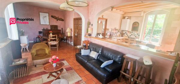 Selles sur Cher maison 140 m² - 5 pièces - 3 chambres - bureau - dépendances