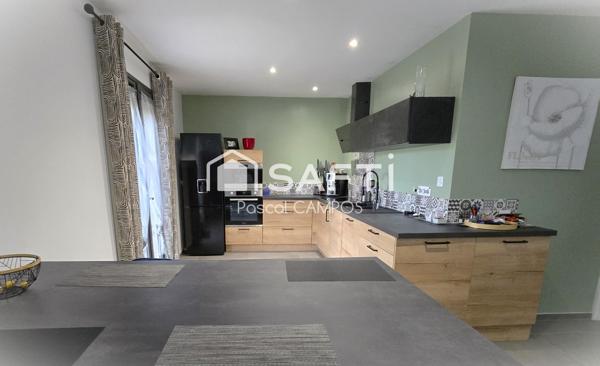 Maison plein pied de 75m² fonctionnelle avec jardin et garage