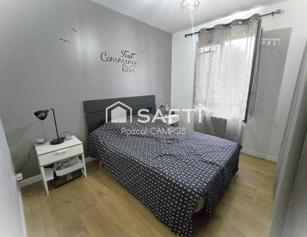 Maison plein pied de 75m² fonctionnelle avec jardin et garage