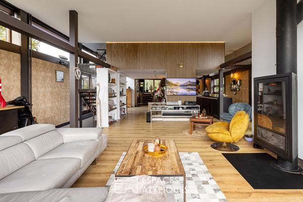 Maison contemporaine au coeur de la campagne