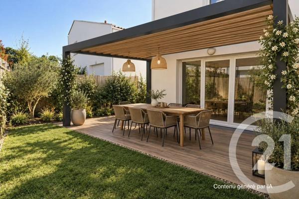 Maison à vendre  3 pièces - 67 m 2   MERIGNAC  - 33