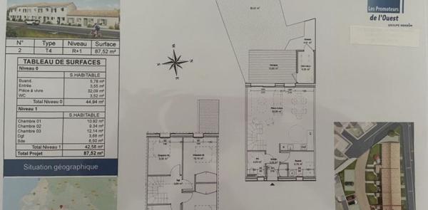 Maison 4 pièces de 88 m² à Dompierre-sur-Mer (17139)