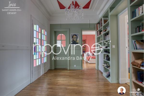 [Inès] Maison bourgeoise 5 chambres et 1 bureau – Cœur de Saint-Mars-du-Désert