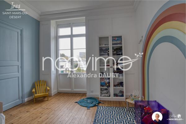 [Inès] Maison bourgeoise 5 chambres et 1 bureau – Cœur de Saint-Mars-du-Désert