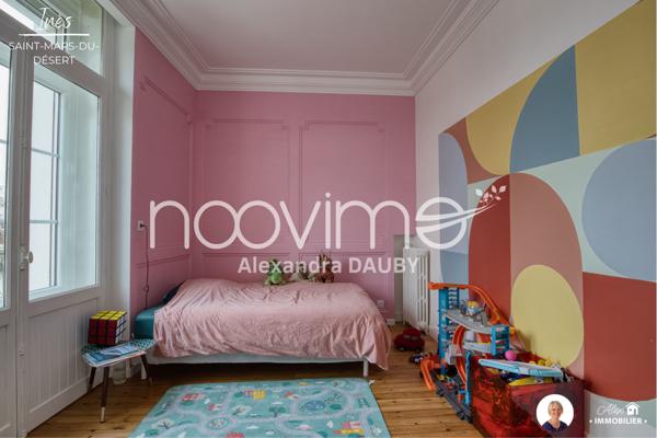 [Inès] Maison bourgeoise 5 chambres et 1 bureau – Cœur de Saint-Mars-du-Désert