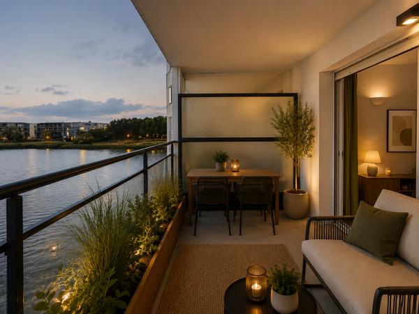 Appartement T2 avec garage et cave dans une résidence avec piscine