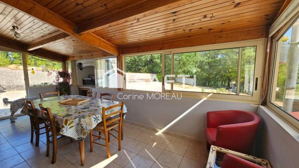 154m² ,prestation haute gamme ,PAC terrain arboré