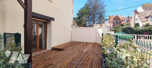 T3 de 51m² lumineux "comme neuf" avec terrasse de 27m² - secteur MARCHE du TOUQUET