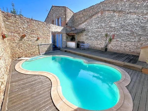 SPACIEUSE MAISON AVEC GARAGE + PISCINE, FOURQUES