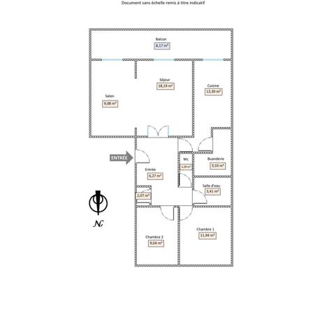 Appartement à vendre 3 pièces 78 m² Vic-le-Comte