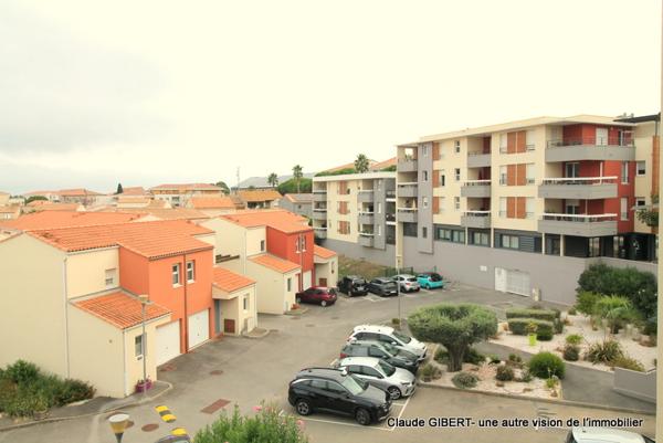 Mèze (34140) T3 + Terrasse au 2éme et dernier étage + garage + place extérieure dans une résidence de standing à Mèze