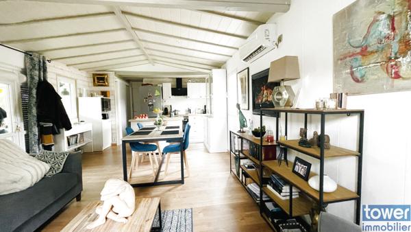 Chalet dans parc de loisirs 5 étoiles