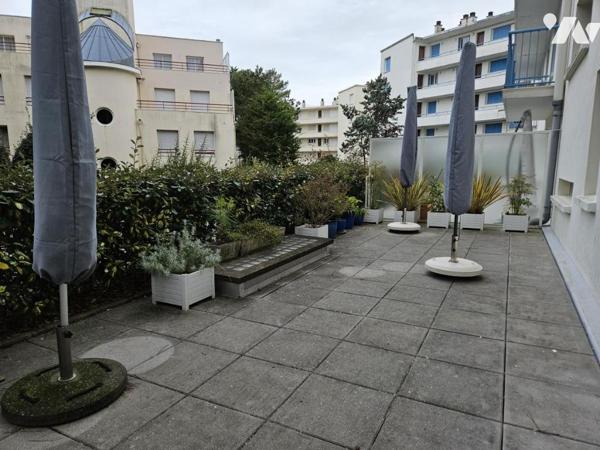 Plage et commerces à pied - secteur Lajarrige