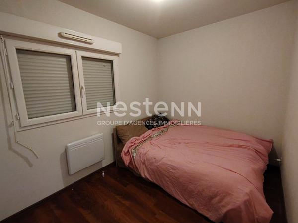 Maison louée à vendre à Locminé - avec jardin - 2 chambres - Centre ville à pied - spécial Investisseur