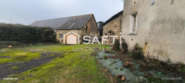 Maison en pierre 200m² avec hangars et dépendances