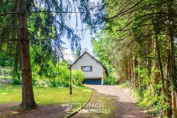 Propriété rénovée avec maison de gardien au coeur du Vexin