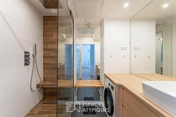 Penthouse confidentiel et terrasse plein ciel, dans le quartier Parchamp – Albert-Kahn