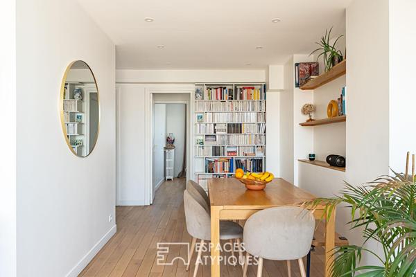 Penthouse confidentiel et terrasse plein ciel, dans le quartier Parchamp – Albert-Kahn