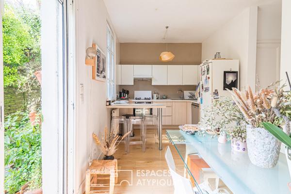 Maison de charme avec jardin au Jardin Public