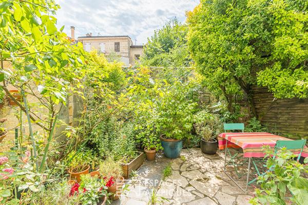 Maison de charme avec jardin au Jardin Public