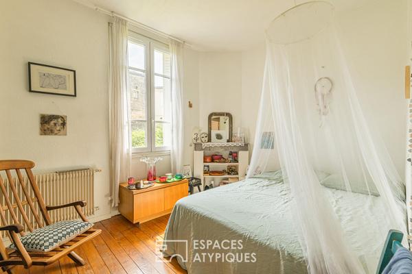 Maison de charme avec jardin au Jardin Public