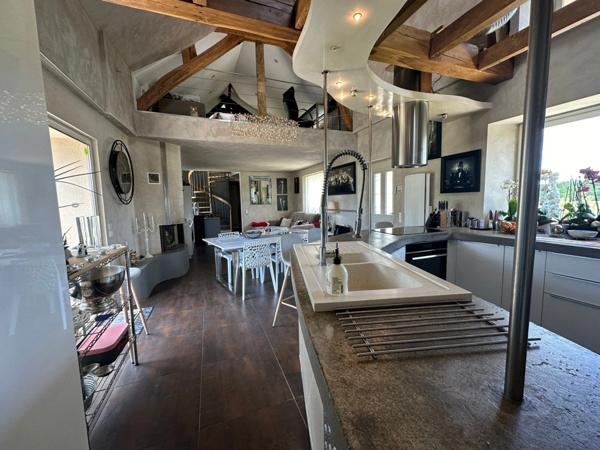 Dpt Hautes Pyrénées (65), à vendre maison P6 de 230 m² - Terrain de 5 500,00 m² - Plain pied - piscine intérieure