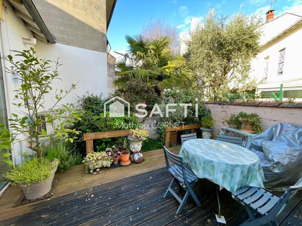 Belle échoppe double de 120m2 barrière du Médoc