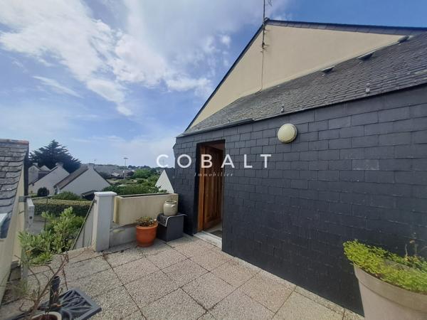 Appartement Duplex - 95 m² - 2 chambres - Terrasse + Garage + Cave - Le Pouliguen