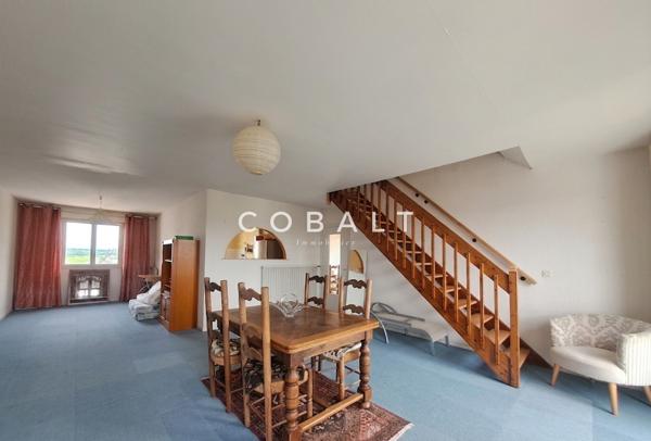 Appartement Duplex - 95 m² - 2 chambres - Terrasse + Garage + Cave - Le Pouliguen