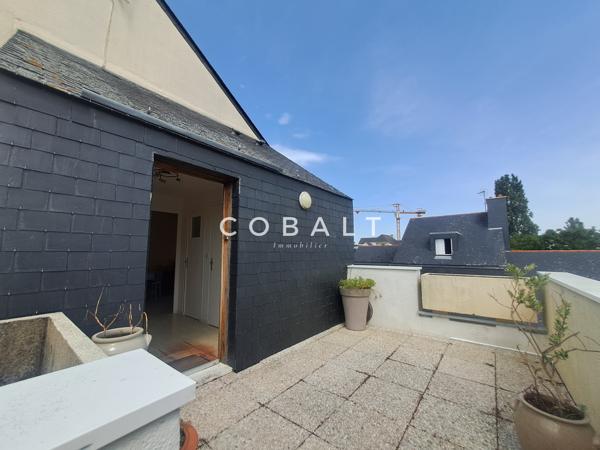 Appartement Duplex - 95 m² - 2 chambres - Terrasse + Garage + Cave - Le Pouliguen