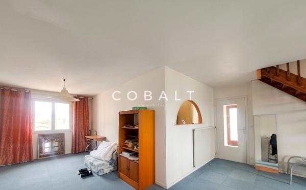Appartement Duplex - 95 m² - 2 chambres - Terrasse + Garage + Cave - Le Pouliguen