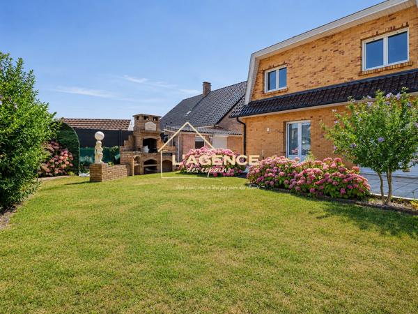 Maison individuelle 4 chambres avec sous-sol complet, terrasse et jardin – Wormhout