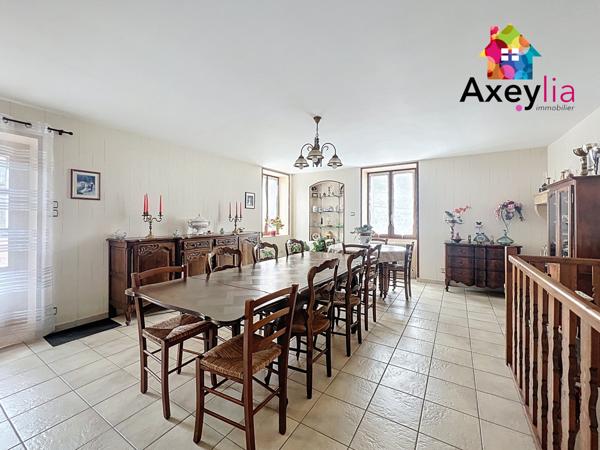 Melay (71340) A VENDRE - MELAY - MAISON FAMILIALE AVEC GITE INDEPENDANT ET 3 GARAGES