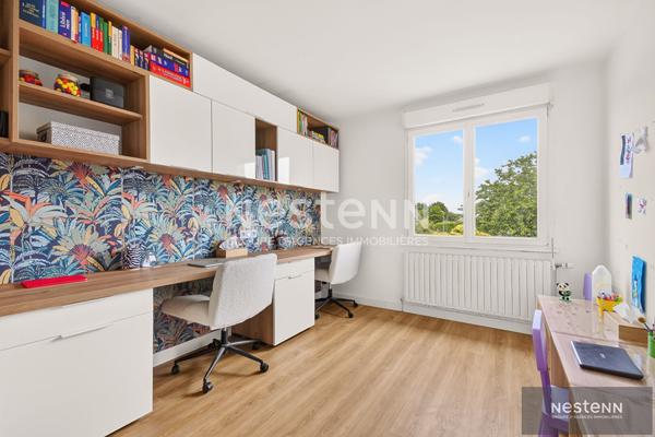 A VENDRE TRÉGUEUX - Emplacement au calme et verdoyant - Maison Familiale 4 grandes chambres