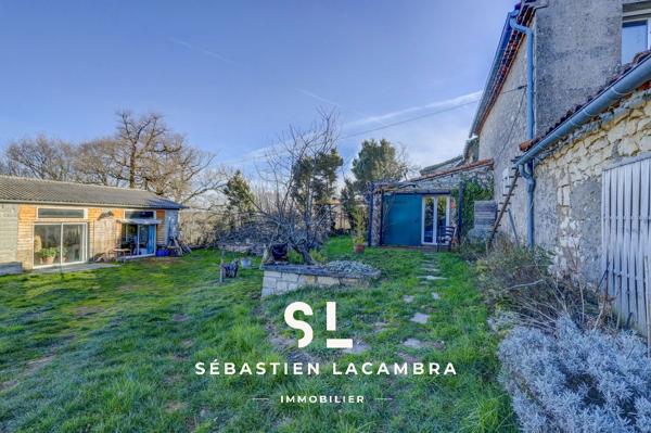 Dénat (81120) Maison en pierre rénovée – Dépendances et studio indépendant – Terrain arboré 1 626 m²