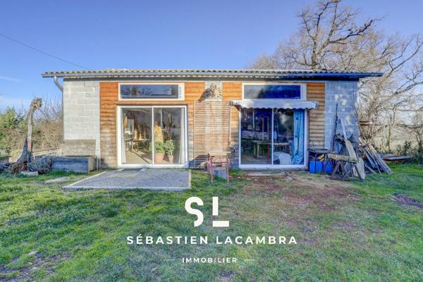 Dénat (81120) Maison en pierre rénovée – Dépendances et studio indépendant – Terrain arboré 1 626 m²