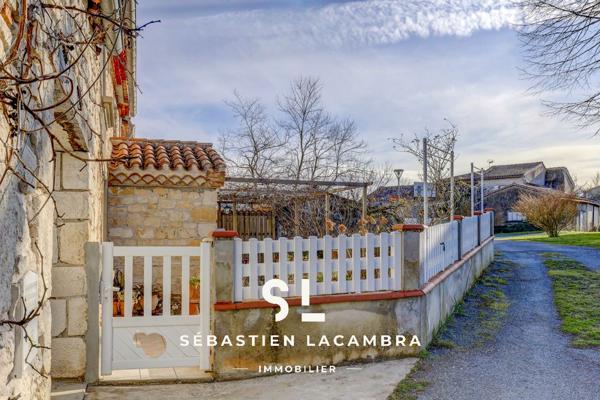 Dénat (81120) Maison en pierre rénovée – Dépendances et studio indépendant – Terrain arboré 1 626 m²