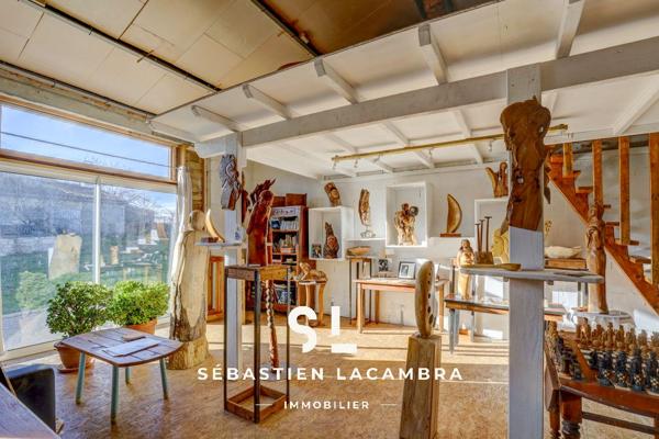 Dénat (81120) Maison en pierre rénovée – Dépendances et studio indépendant – Terrain arboré 1 626 m²