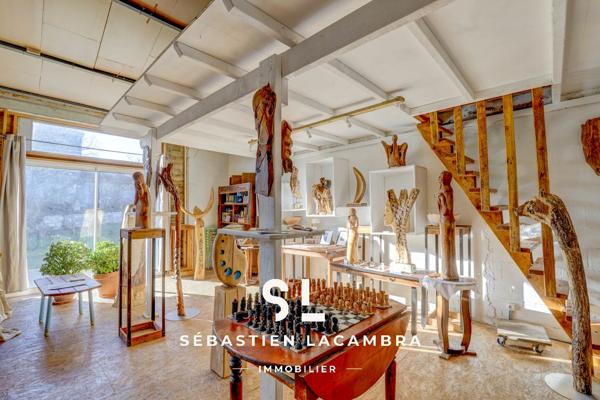 Dénat (81120) Maison en pierre rénovée – Dépendances et studio indépendant – Terrain arboré 1 626 m²