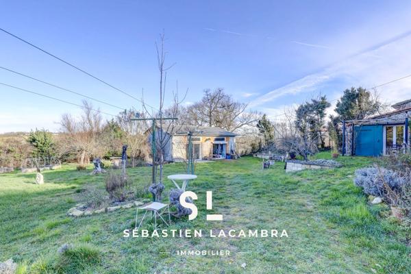 Dénat (81120) Maison en pierre rénovée – Dépendances et studio indépendant – Terrain arboré 1 626 m²
