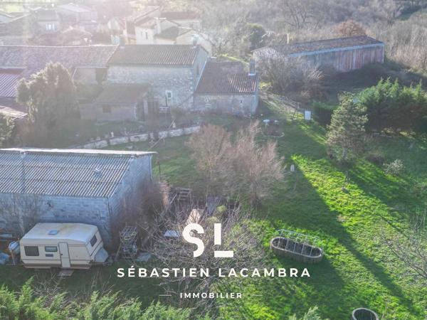 Dénat (81120) Maison en pierre rénovée – Dépendances et studio indépendant – Terrain arboré 1 626 m²