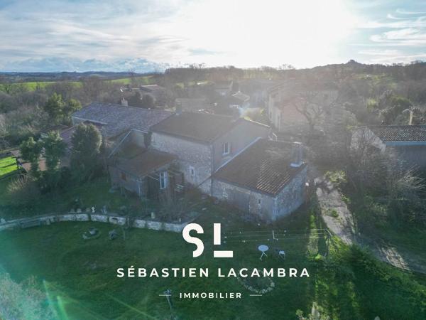 Dénat (81120) Maison en pierre rénovée – Dépendances et studio indépendant – Terrain arboré 1 626 m²
